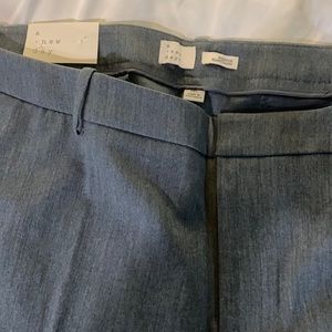 A new day gray 18 long trousers, new with tags